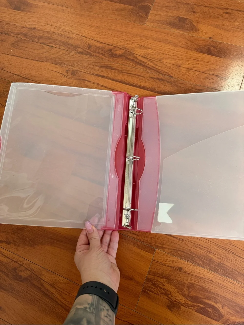 Storex Duratech Frosted Poly 3-Ring Presentation Binder